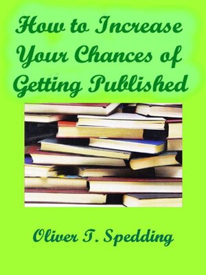 cover image of How to Increase Your Chances of Getting Published